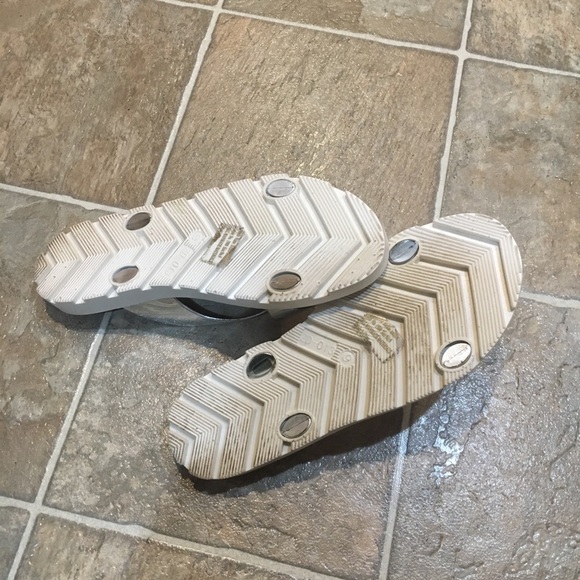 Electric Karma silver white metallic slides sandal - Picture 3 of 4